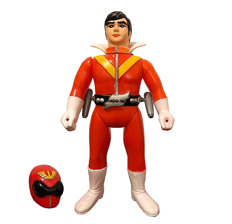 ソフビ アカレンジャー スタンダードサイズ